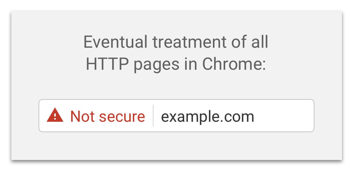 Google Chrome SSL warning